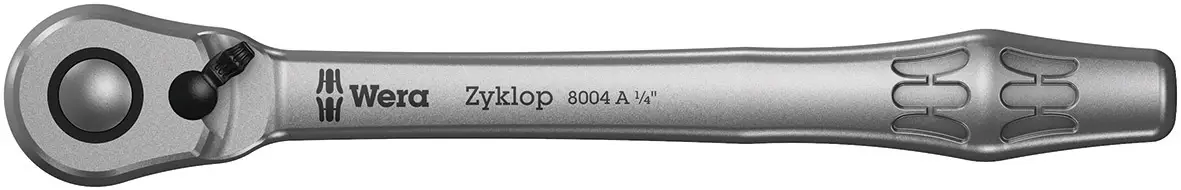 Wera Zyklop Metal 8004 A 05004004001 трещотка с трещоткой