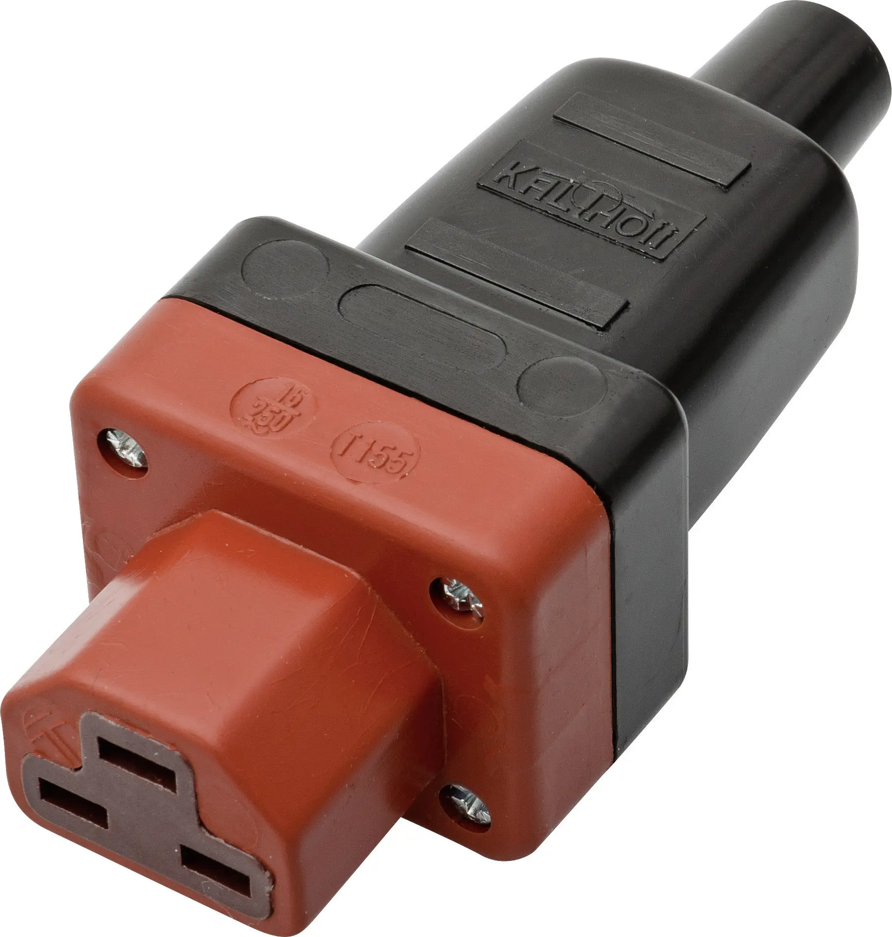 Kalthoff 444008 Разъем IEC 444 вилка, контакты: 2 + PE, 250 В, 16 А, 1 шт.