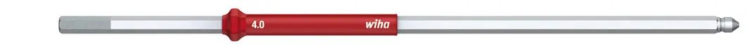 Отвертка Wiha 2859 SW2.5x175 со сменными битами, внутренний шестигранник 2,5 мм, длина 175 мм (26061).
