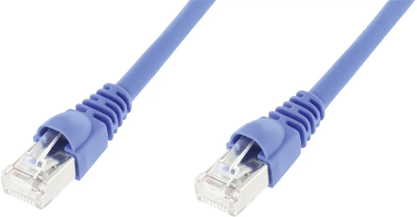 LAN-кабель Telegärtner 100008646, 1 шт., RJ45, CAT 6a, S/FTP, 5,00 м, синий