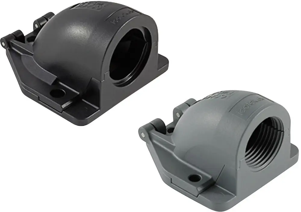 Icotek 31413.900 Кабельный ввод угловой черный 1 шт.