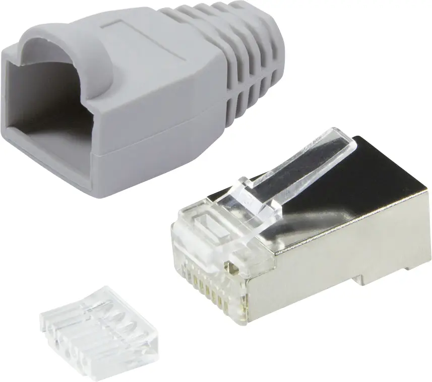 LogiLink MP0021 MP0021, RJ45, CAT 6, контакти: 8P8C, 100 шт.