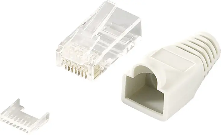 LogiLink MP0023 прямий роз'єм чоловічий RJ45 LogiLink MP0023 MP0023 прямий роз'єм чоловічий Кількість контактів: 8P8C Кількість ко