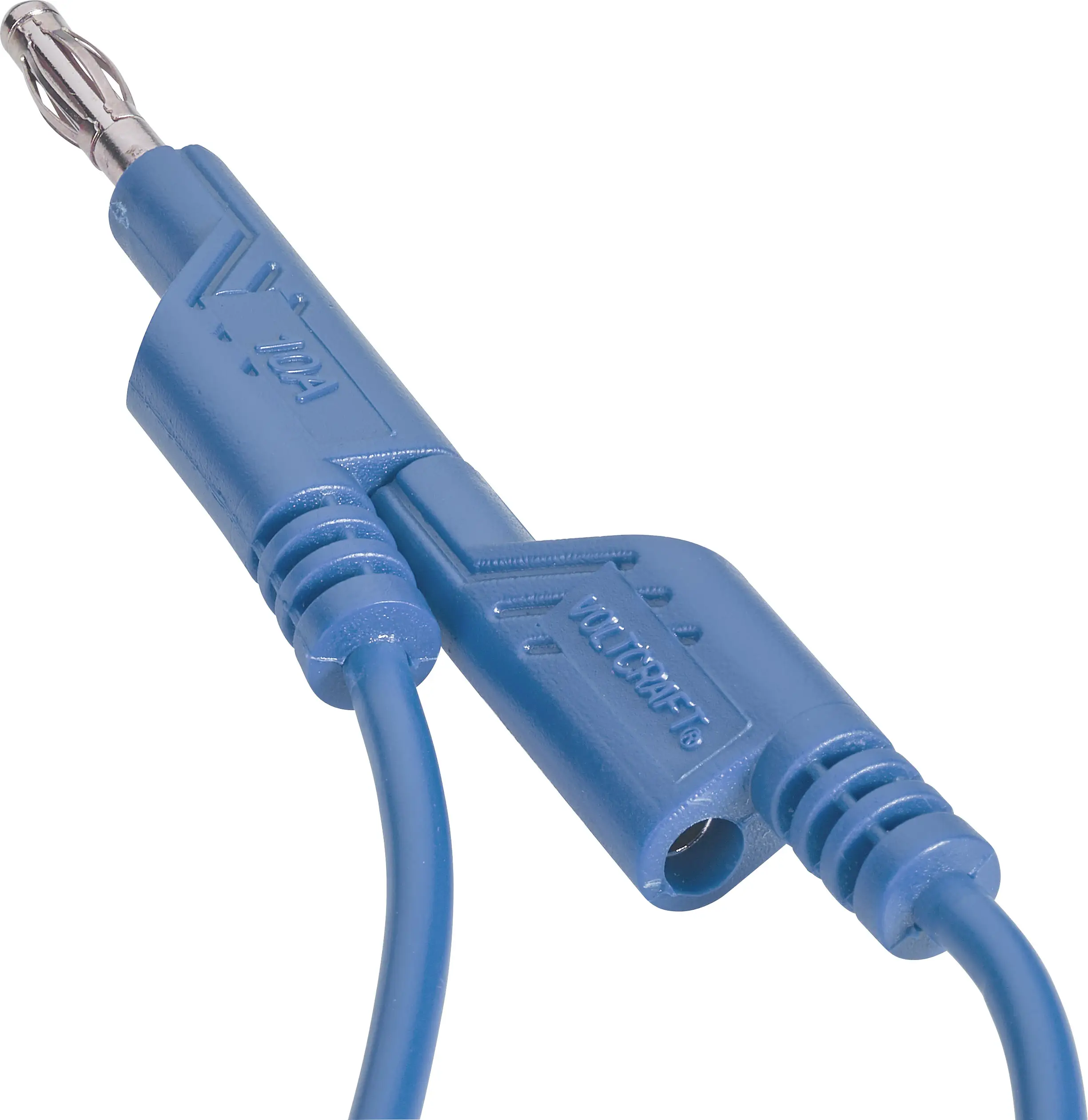 Тестовый провод VOLTCRAFT MS5/BL, 5,00 м, синий