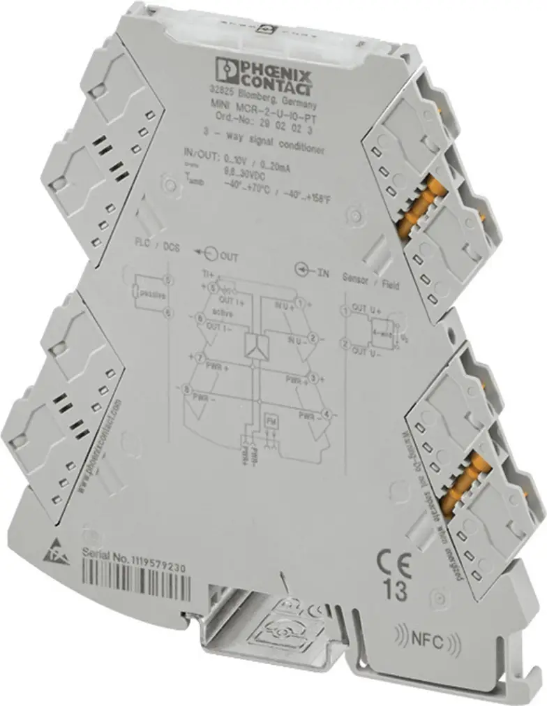 Phoenix Contact MINI MCR-2-U-U 2902042 Разделительный усилитель 1 шт.