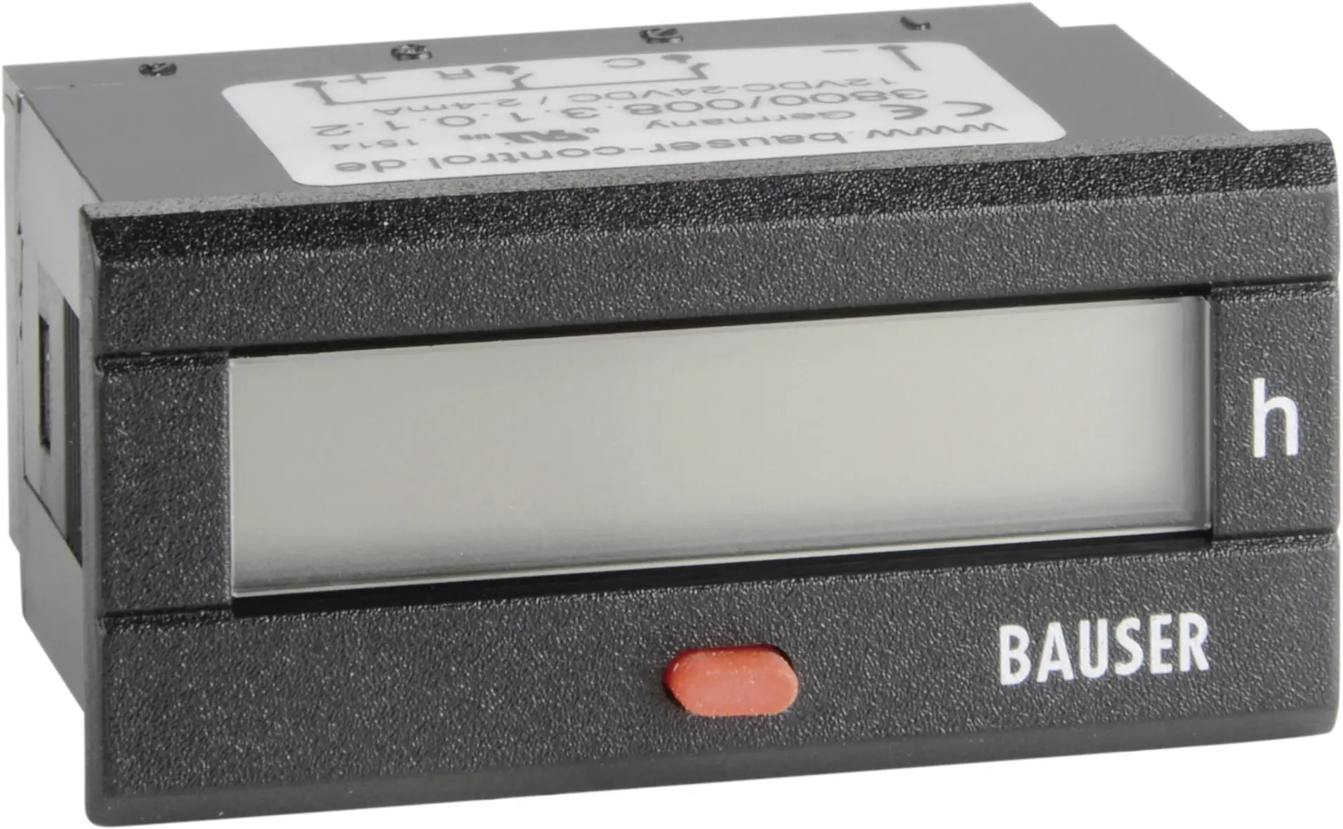 Лічильник часу роботи Bauser 3800.3.1.0.1.2 3800/008.3.1.0.1.2-003, 115 - 240 В/АС
