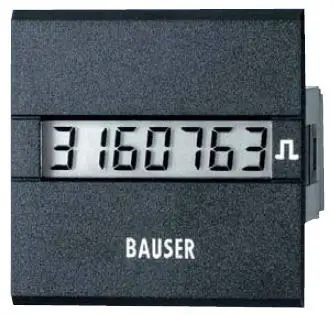 Импульсный счетчик Bauser 3811/008.2.1.1.0.2-001, 12–24 В постоянного тока