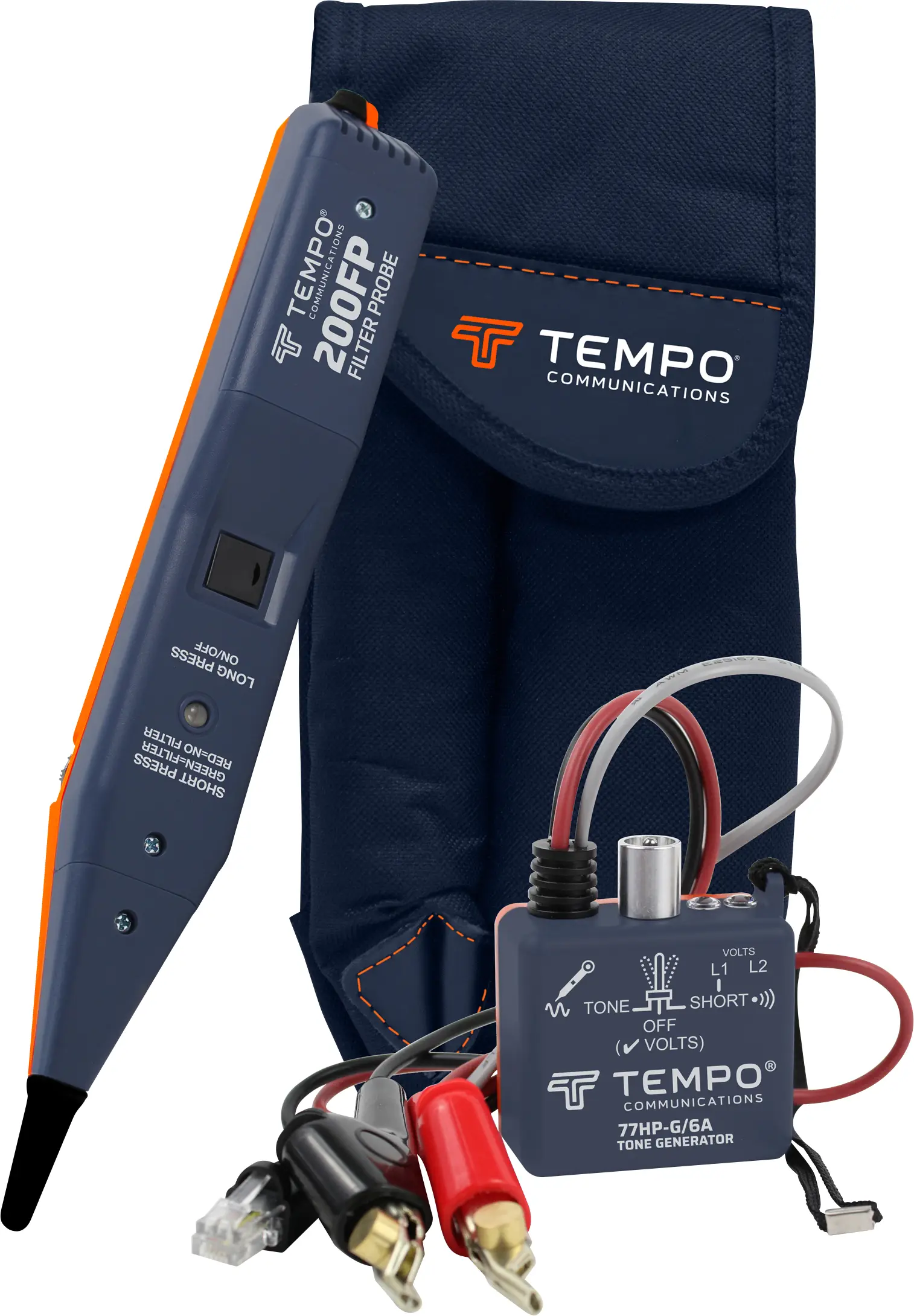 Тестер і локатор кабелів Tempo Communications 801K/50, вимірювання до 10 км