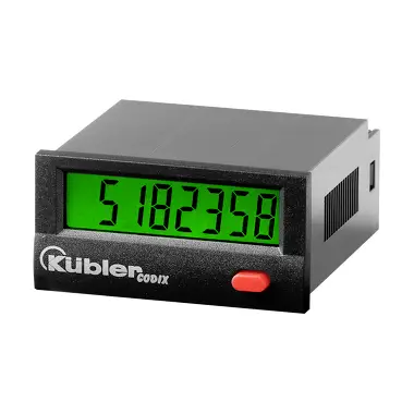 Счетчик импульсов Kübler Group Codix 130, 6.130.012.863, 45 x 22 мм