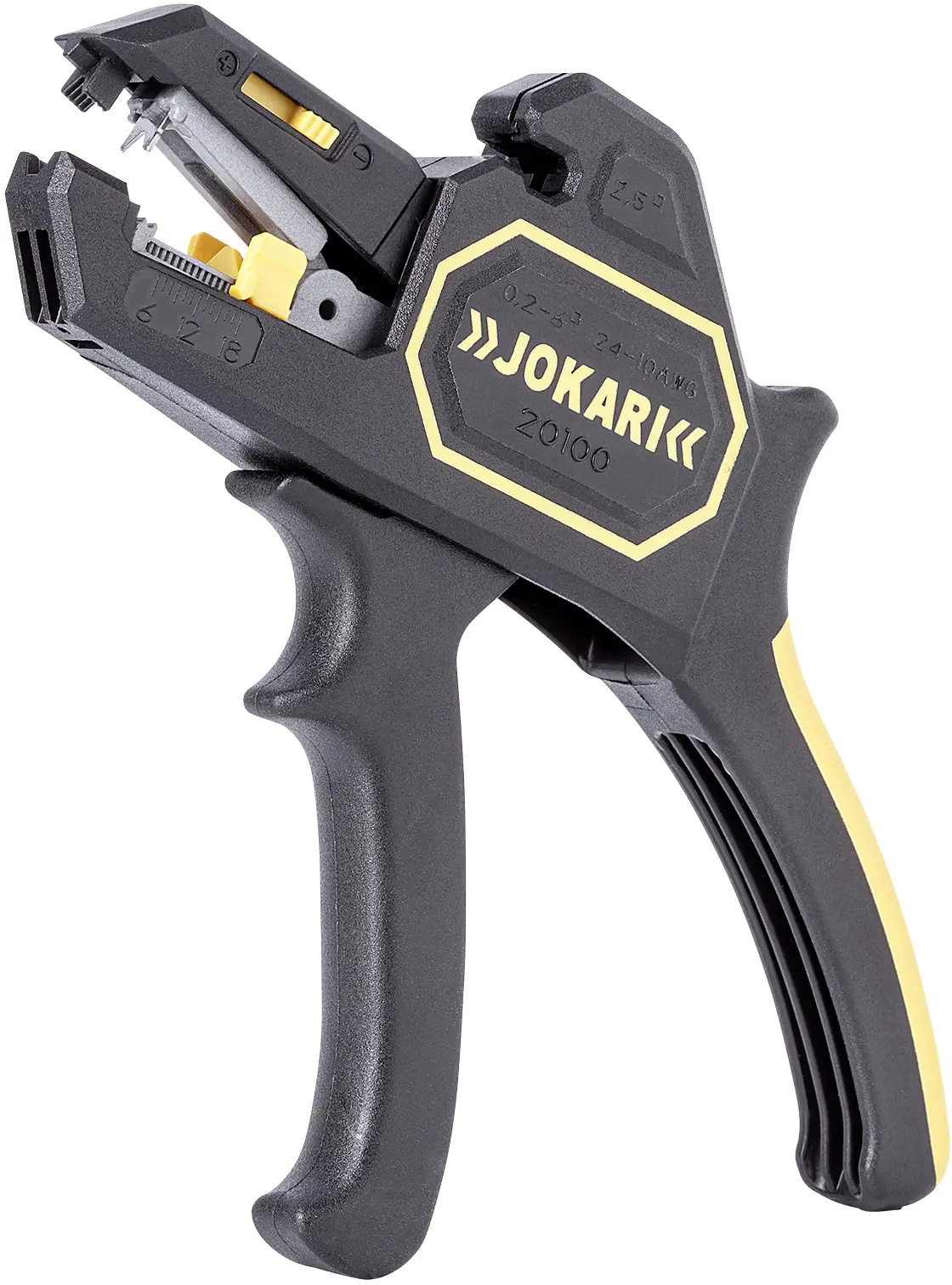 Інструмент для зняття ізоляції дроту Jokari Secura T20100, 18 мм (макс.)
