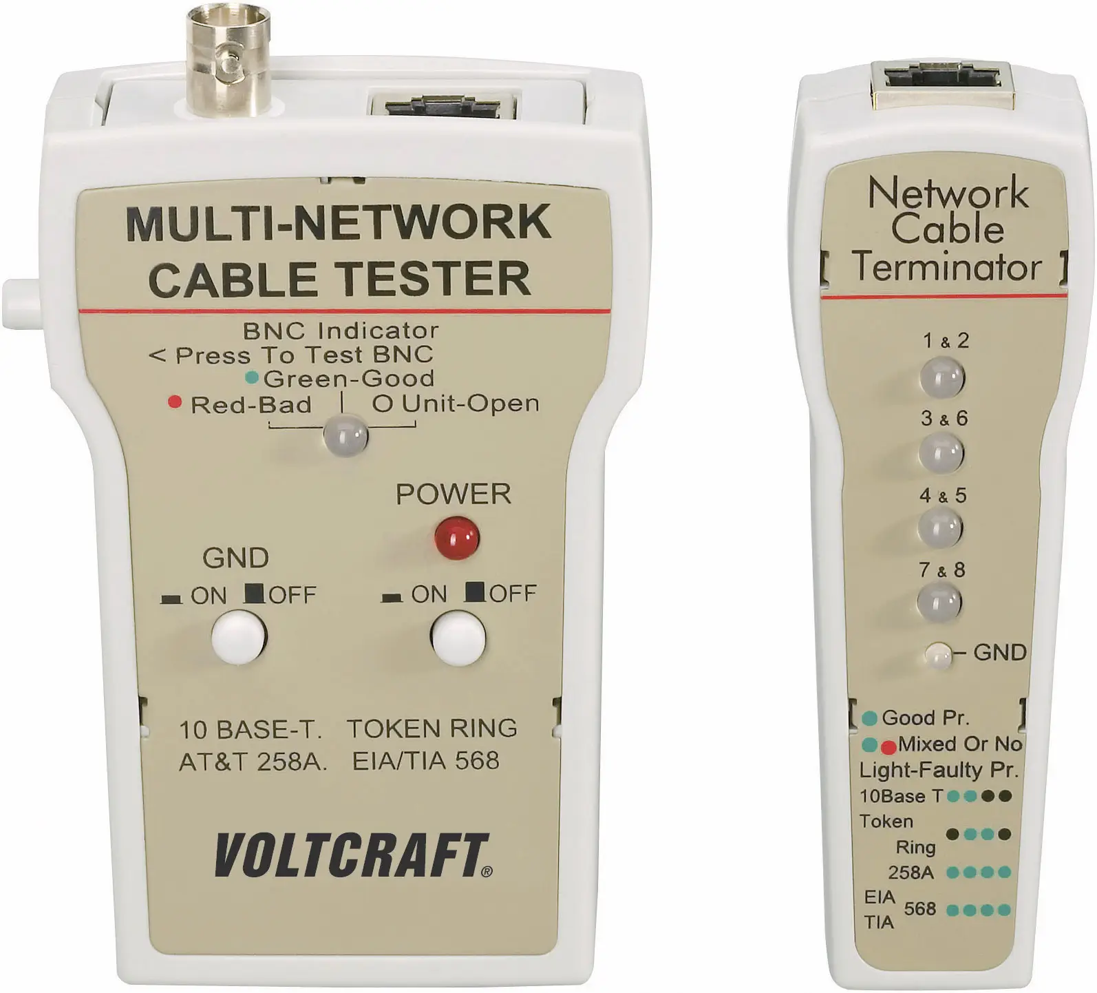 VOLTCRAFT CT-1 Кабельный тестер CT-1