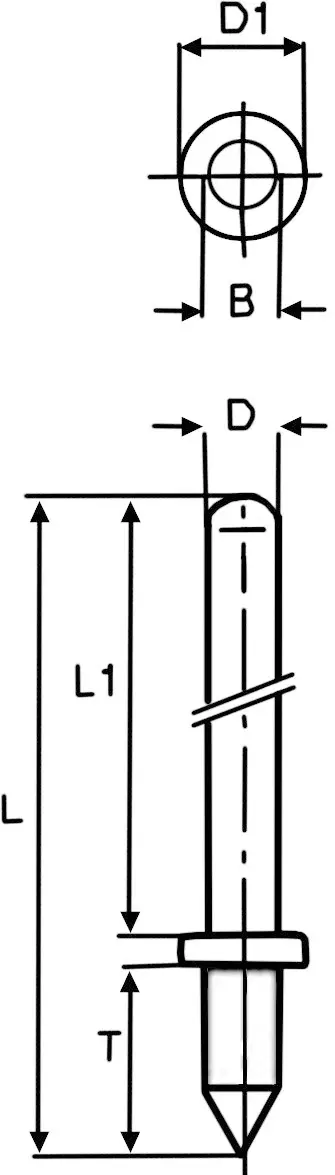 Vogt Verbindungstechnik 1364p.68 Разъём Male Surface лужёный 100 шт. (Д x Ш) 10 мм x 1,8 мм