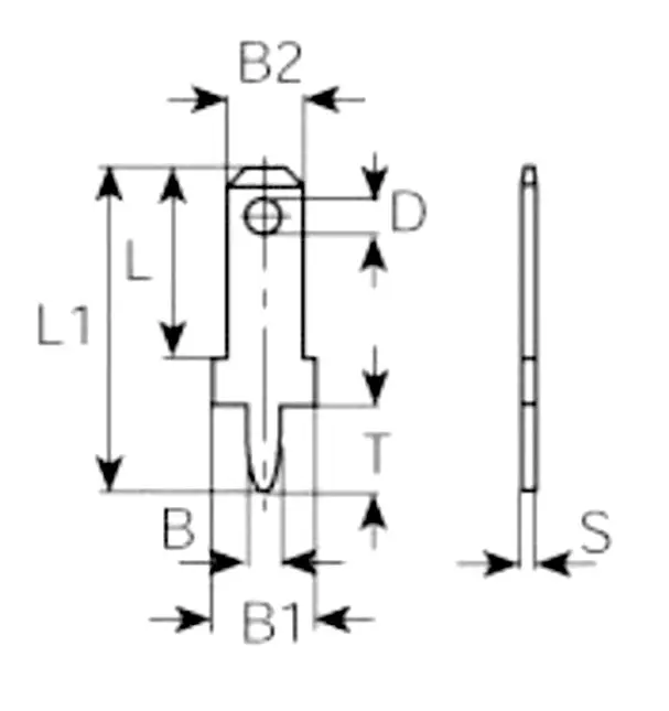 Vogt Verbindungstechnik 3773a08.68 Штифт 100 шт.