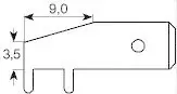 Vogt Verbindungstechnik 3867d.68 Штифт 1 шт.
