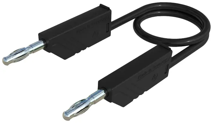 Измерительный кабель Hirschmann Test & Measurement CO MLN SIL 200/1, черный.