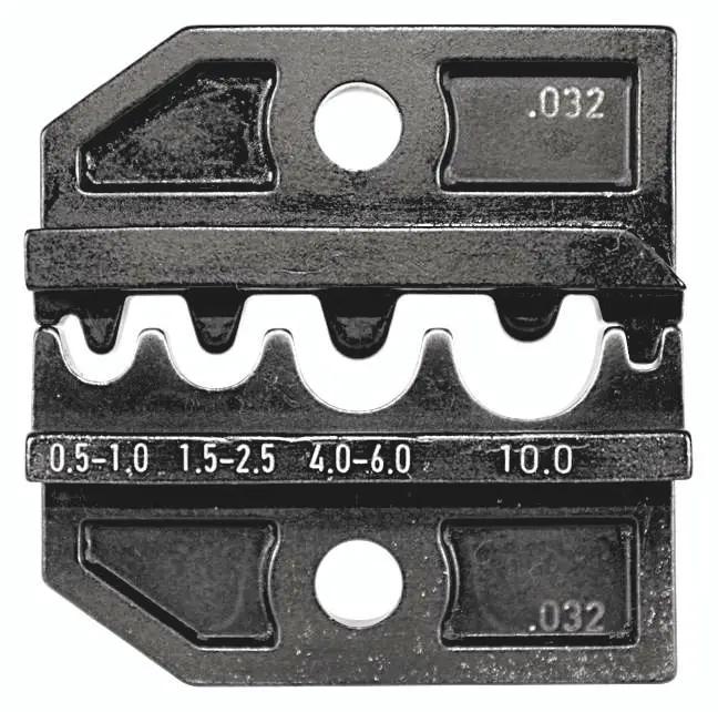 Rennsteig Werkzeuge Crimp-Einsatz 0,5–10,0 мм для Crimp-Systemzange 624 032 3 0 Вставка для обжима неизолированного кабельного нак