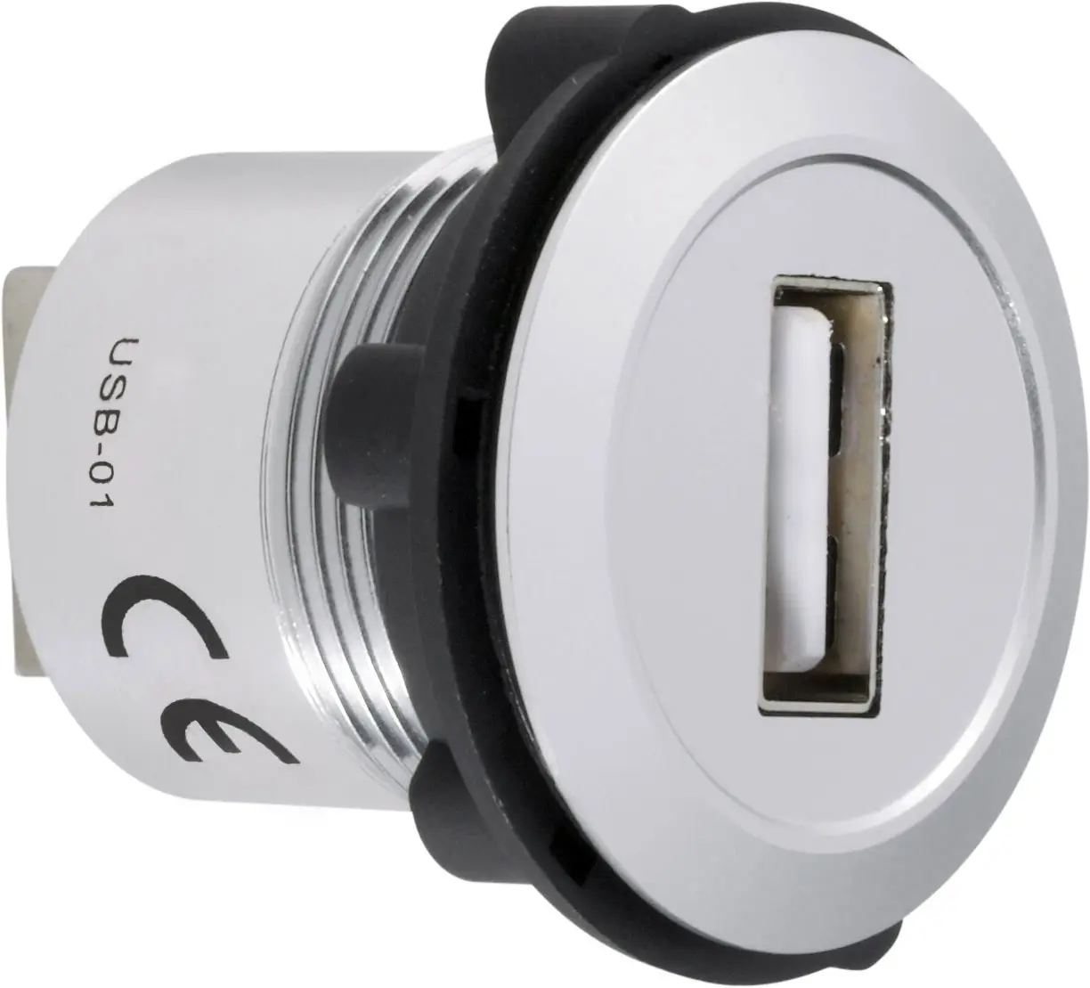 TRU COMPONENTS USB-01 Разъем USB 2.0 «мама-мама» для монтажа разъема USB Type A «мама-мама» USB Type A. Комплектация: 1 шт.