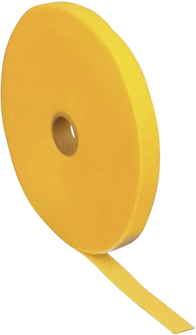FASTECH® T0601502081125 Лента на липучке с петлями и крючками (Д x Ш) 25000 мм x 15 мм, желтая, 25 м