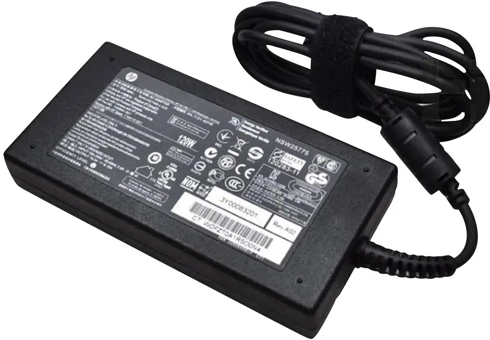 Адаптер питания для ноутбука HP 710415-001, 120 Вт, 19,5 В/постоянный ток, 6,15 А.