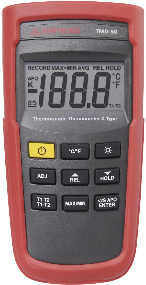 Термометр Beha Amprobe TMD-50 K-типа 3730150, -60 - +1350 °C