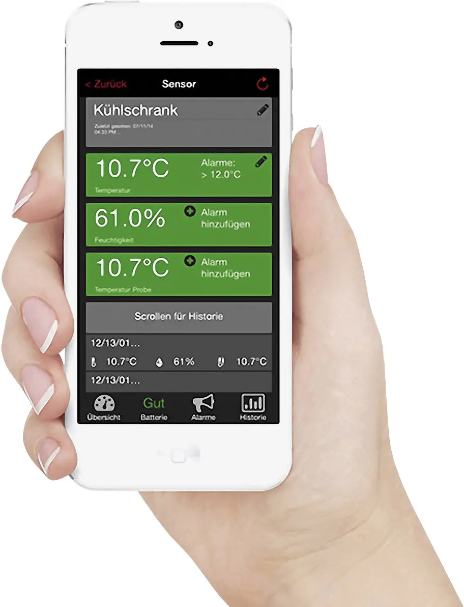 Шлюз Mobile Alerts LAN с датчиком температуры Techno Line Mobile Alerts MA 10001 + Gateway, 100 м, -29,9 - +59,9 °C