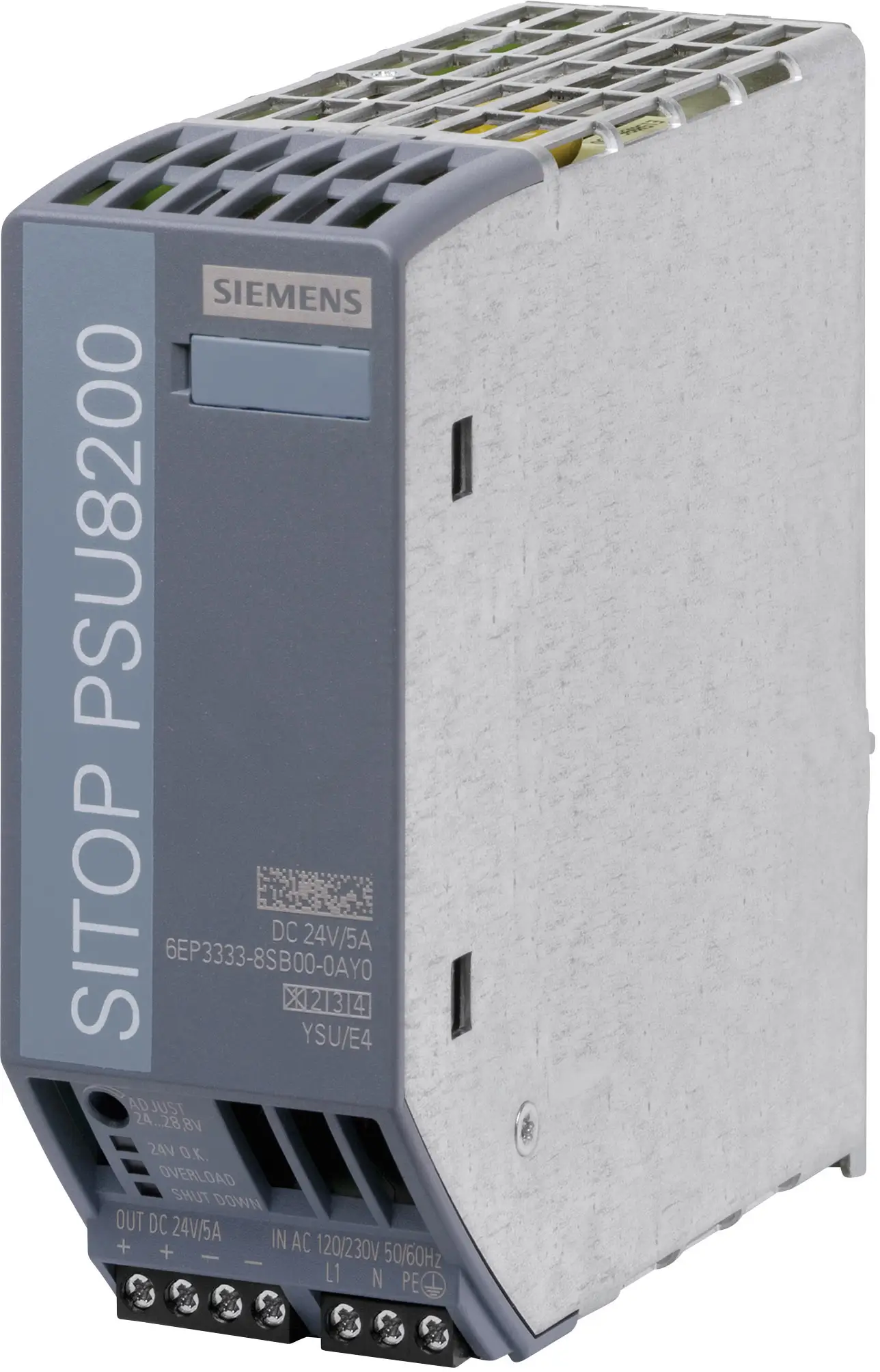 Блок живлення для DIN-рейки Siemens 6EP33338SB000AY0 24 В/DC 5 A 120 Вт Кількість виходів: 1 x Опис 1 шт.