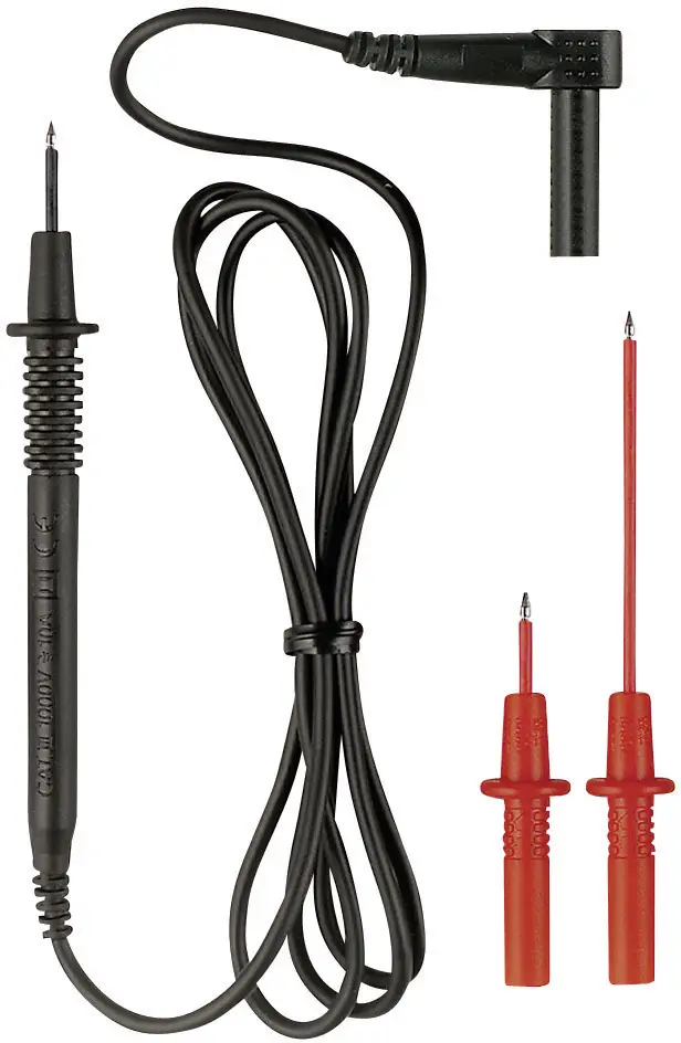 Измерительные провода Benning 044119, 1,00 м, черные