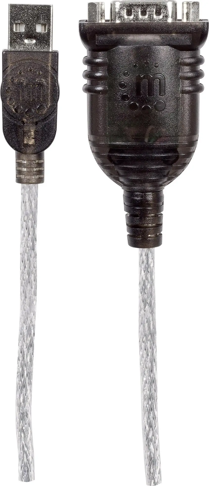 Manhattan Cable 205153 кабель послідовного порту, USB, екранований фольгою, 0,45 м
