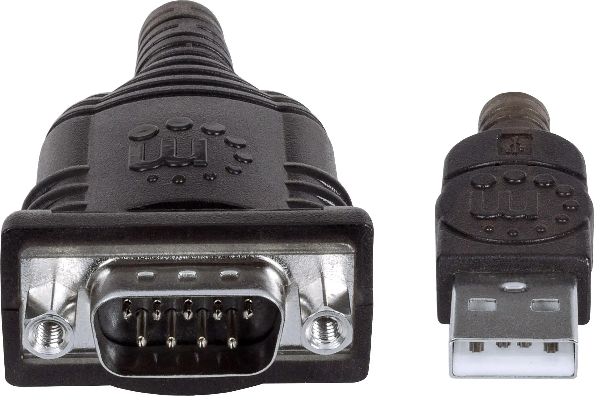 Manhattan Cable 205153 последовательный порт, USB-кабель, фольгированный экран, 0,45 м