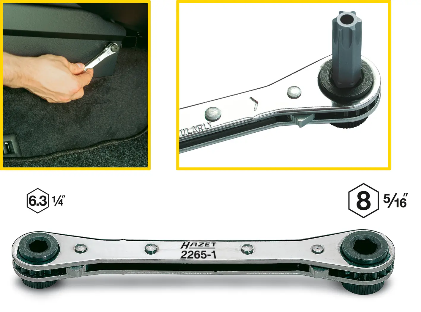 Трещотка Hazet 2265 Bit Ratchet 2265-1