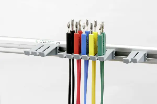 Комплект измерительных проводов Hirschmann Test & Measurement PMS 4 LMLH, штекерный разъем, ламеллярный разъем 4 мм, штекерный раз