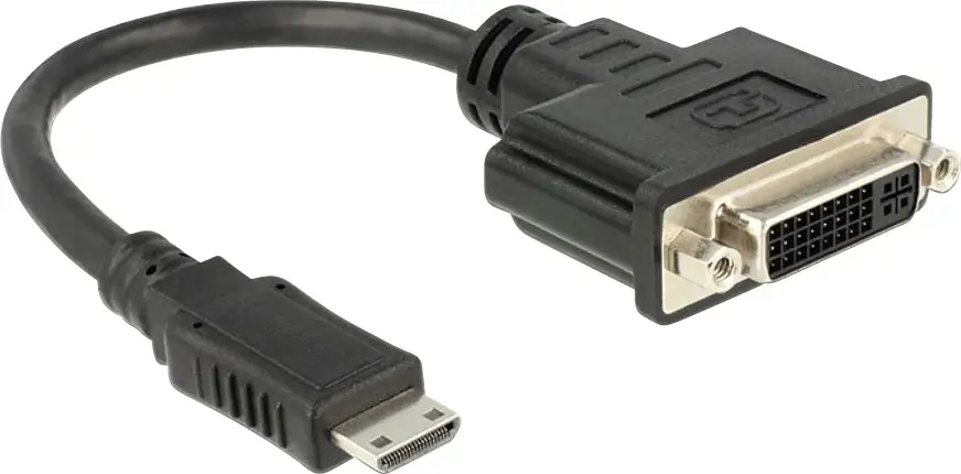 HDMI, DVI адаптер Delock 65564 65564, 20,00 см