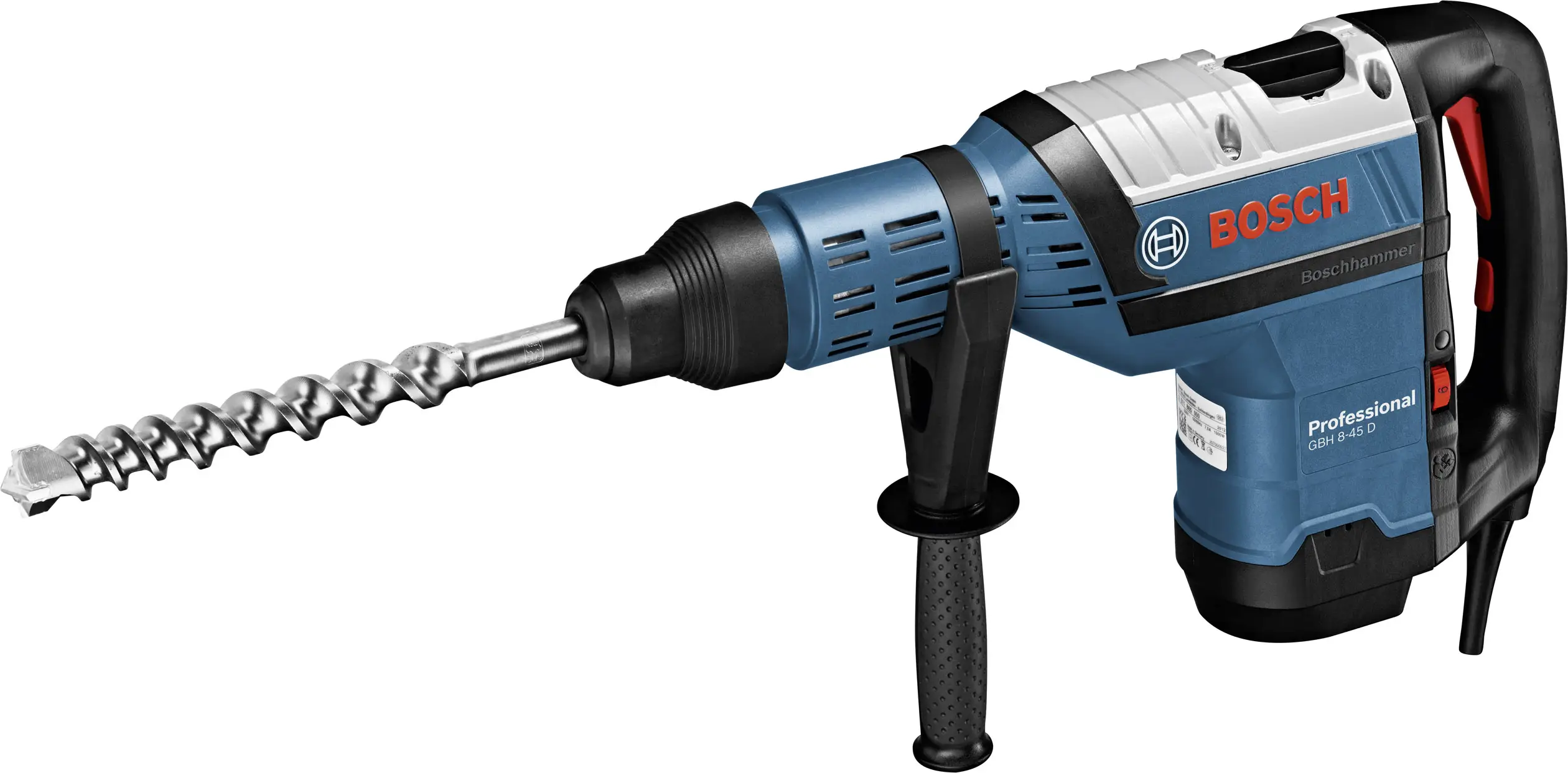 Перфоратор Bosch Professional; GBH 8-45 D; SDS-Max; 1500 Вт; в комплекте с кейсом.