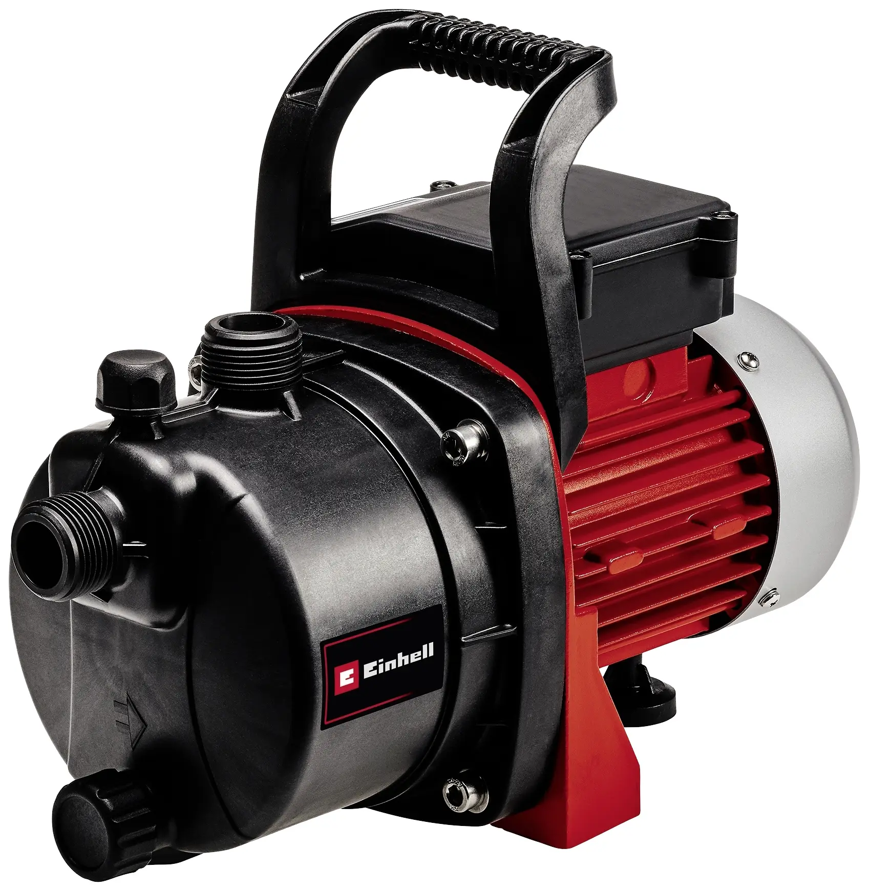 Садовый насос Einhell GC-GP 6538, производительность 3800 л/ч, диаметр ствола 36 м.