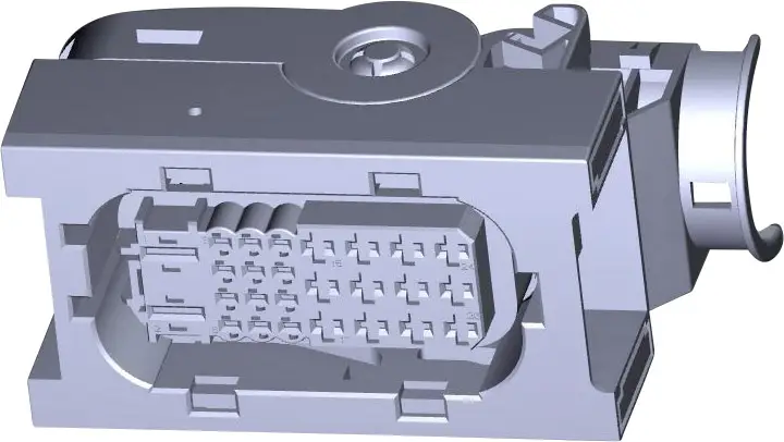 Корпус разъема TE Connectivity «мама» для кабеля MCP. Количество контактов: 26. 1-2112035-1. 1 шт.