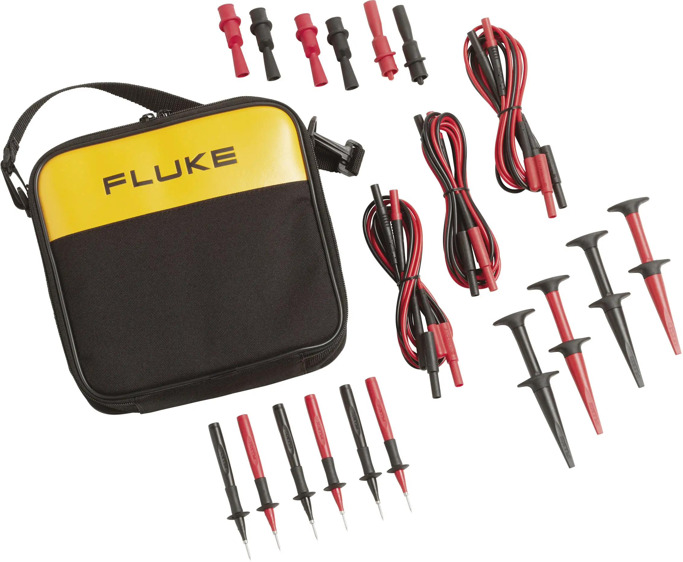 Измерительные провода Fluke 700TLK, красные, черные