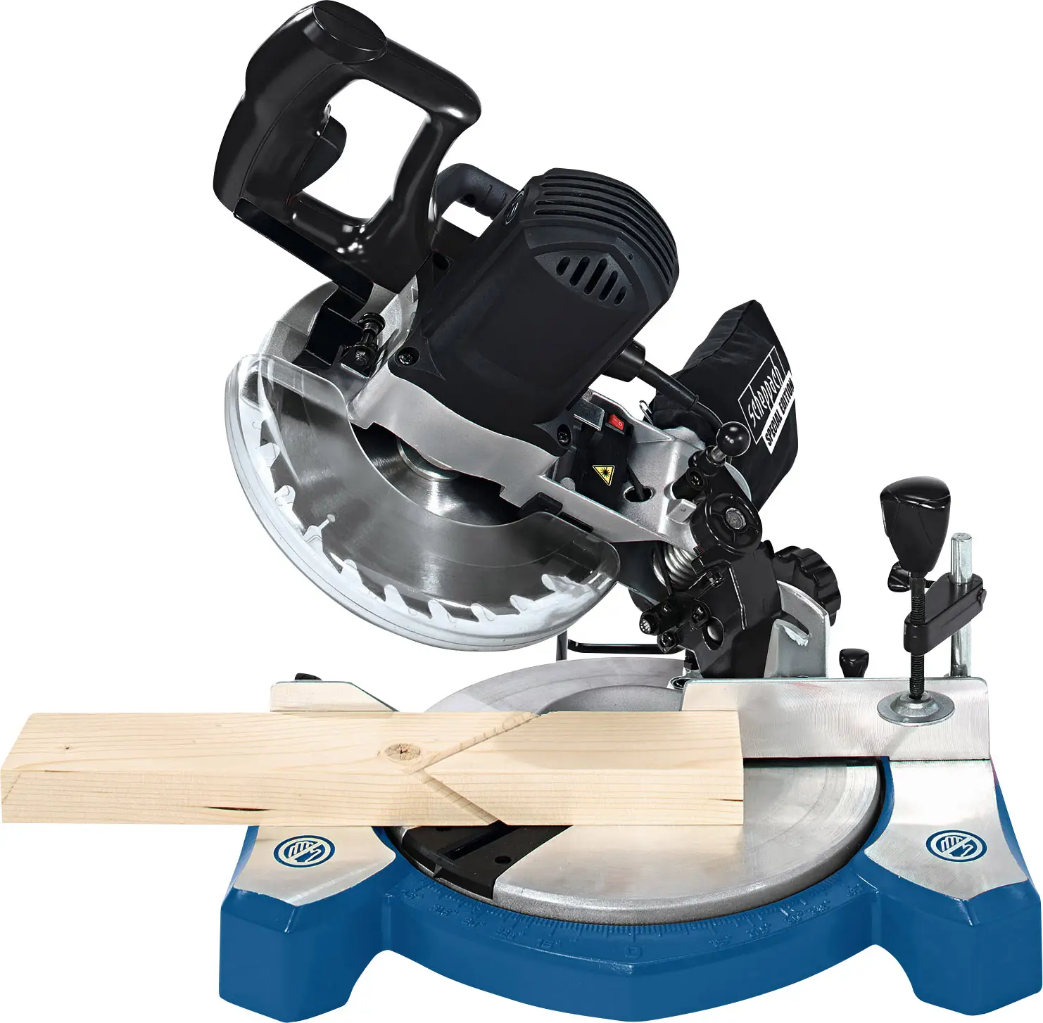 Торцовочная пила Scheppach HM80L 3901105915 210 мм, 30 мм, 1500 Вт