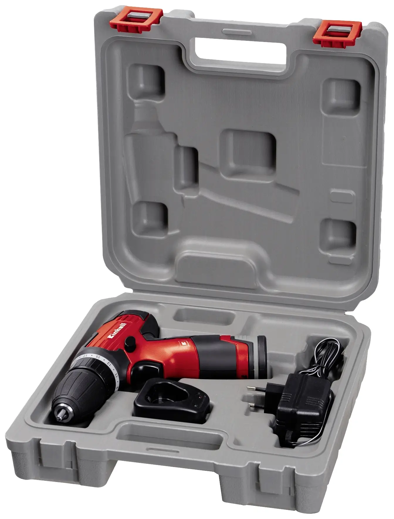 Аккумуляторная дрель-шуруповерт Einhell TH-CD 12-2 Li 4513660 12 В 1,3 Ач, включая кейс и аккумулятор.