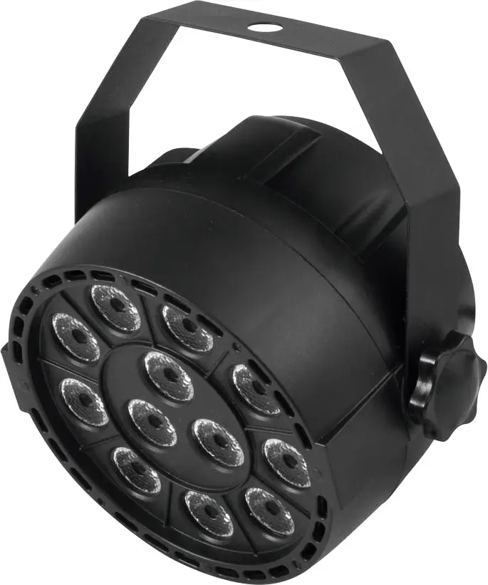 Светодиодный прожектор Eurolite LED PARTY SPOT LED PAR Количество светодиодов: 12 x 1 Вт, черный