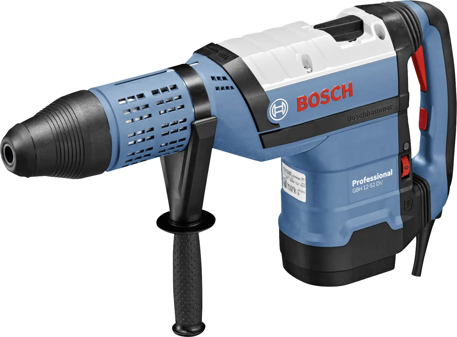 Bosch Professional GBH 12-52 DV SDS-Max Перфоратор 1700 Вт з кейсом