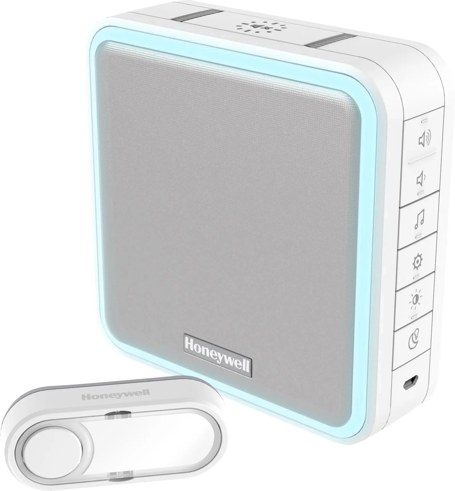 Домашний дверной звонок Honeywell, 868 МГц, 90 дБА, дальность действия 200 м.