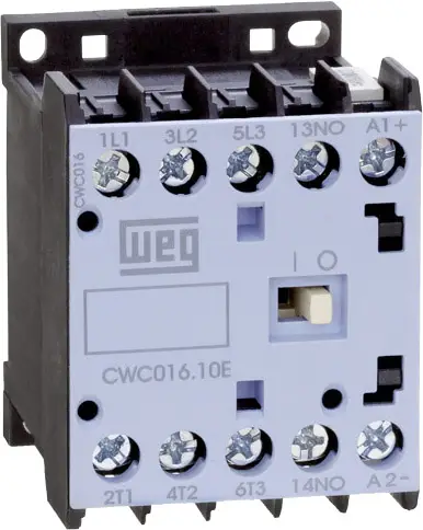Контактор WEG CWC07-01-30D24 12487297, 3 контакти, 230 В/змінного струму, 7 А, 1 шт.