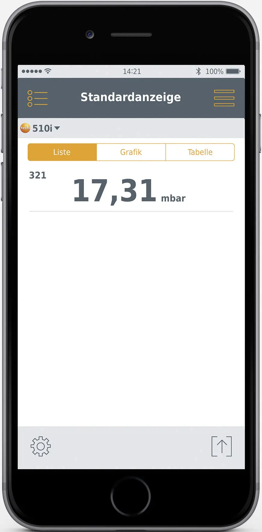testo 510i Smart Probes Магнитный манометр обратного давления
