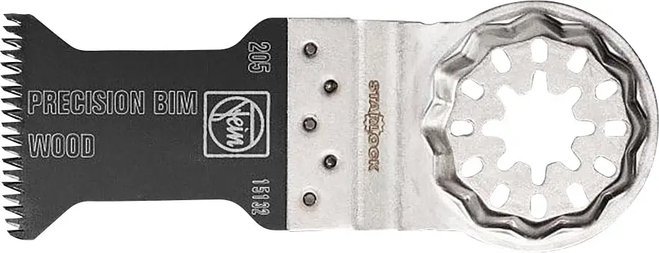 Fein 63502205210 E-Cut Прецизионный биметаллический лезвие для многофункционального инструмента, 35 мм, 1 шт.