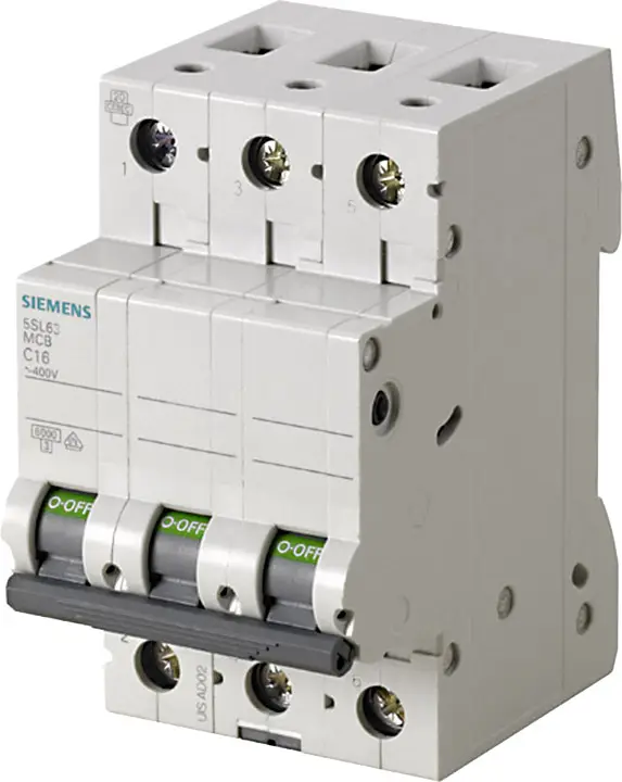 Автоматичний вимикач Siemens 5SL63407 5SL6340-7 3 контакти 40 A 400 V