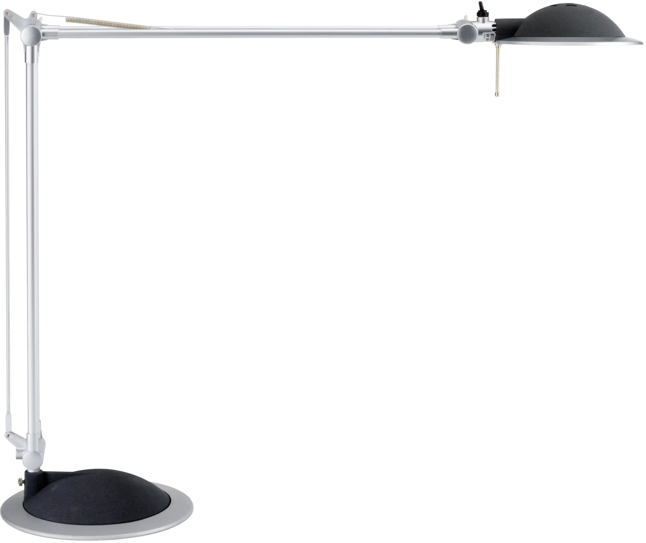Светодиодная настольная лампа Maul Business 8204095 LED, встроенная, 11 Вт, серебристая