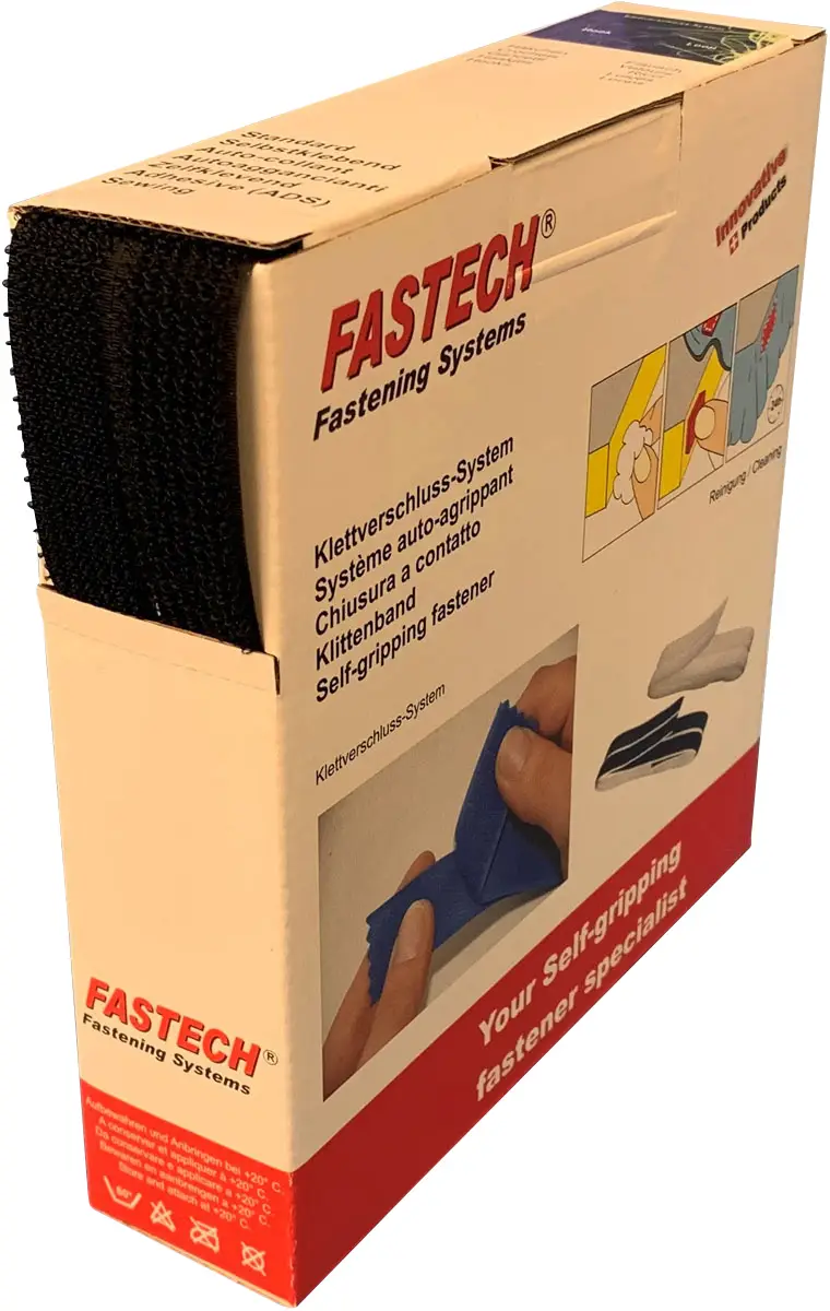 Лента-липучка FASTECH® Velcro B20-OMNI-999910, (Д x Ш) 10 м x 20 мм, 10 м