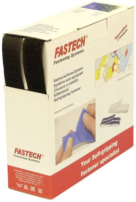 Стрічка-липучка FASTECH® B25-STD999910 B25-STD999910, (Д x Ш) 10 м x 25 мм, 10 м