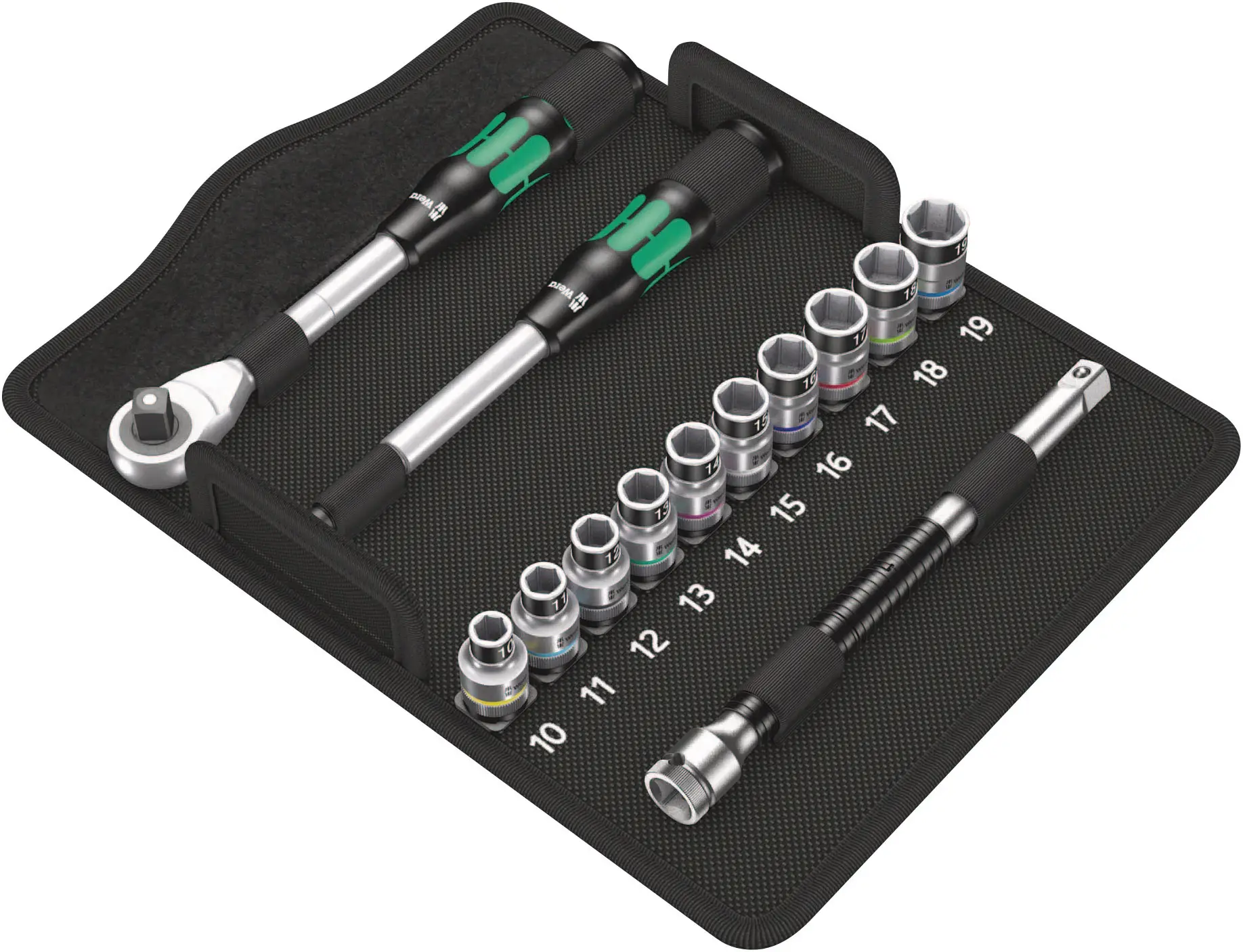 Торцевые ключи с трещоткой Wera 8006 SC 1 05004090001, 1/2