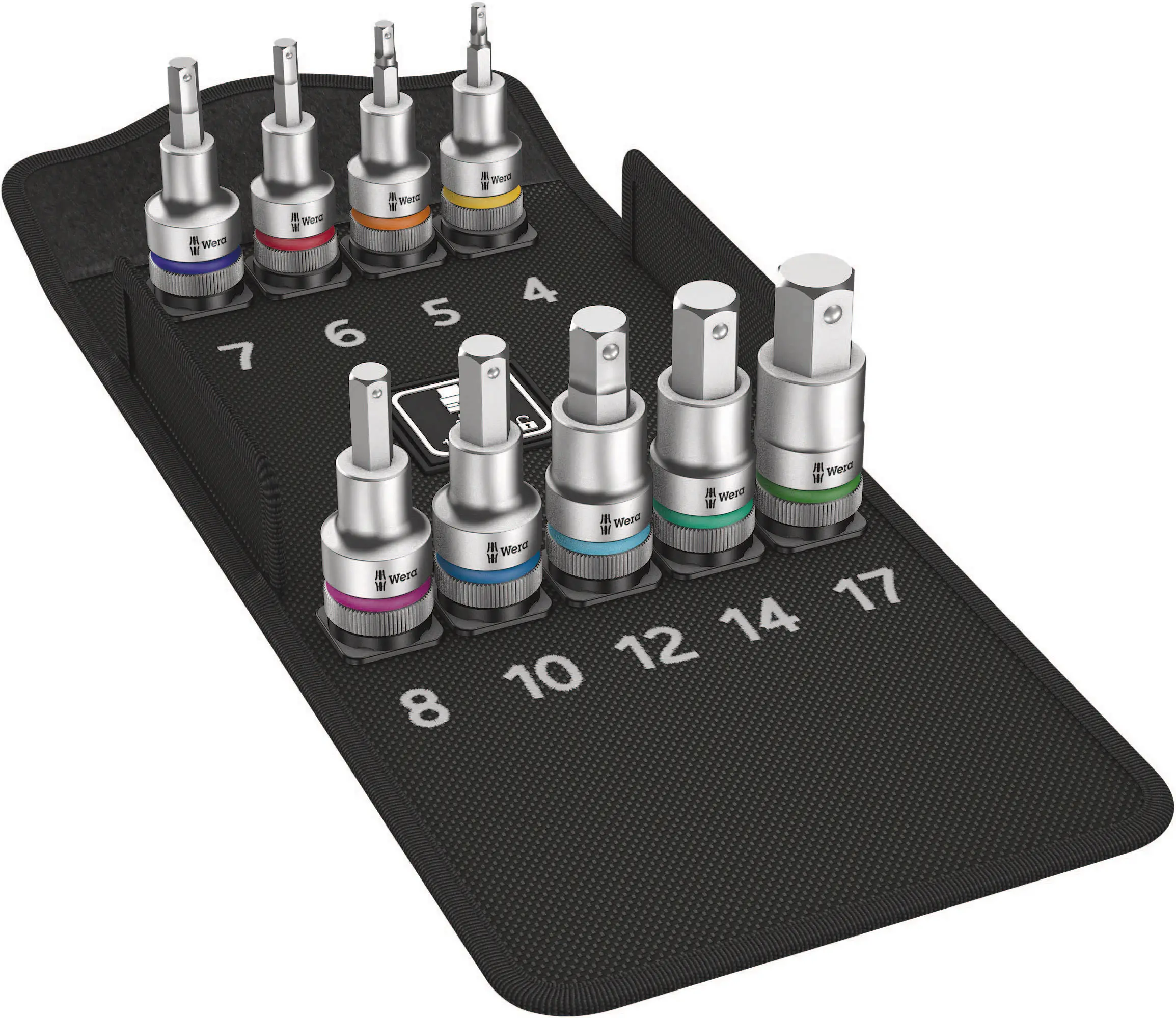 Набор торцевых головок Wera 8740 C HF 05004201001 1/2